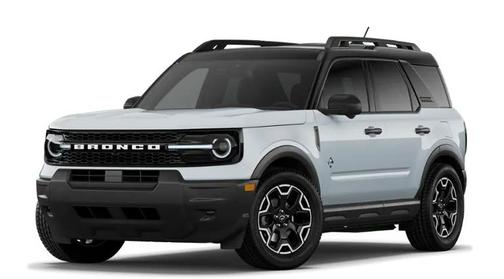 Space White Metallic 2026 Ford Bronco Sport Outer Banks SUV