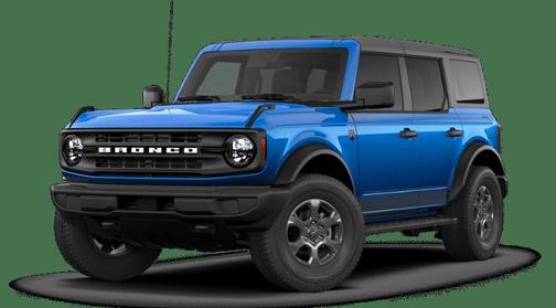 Velocity Blue Metallic 2026 Ford Bronco Big Bend