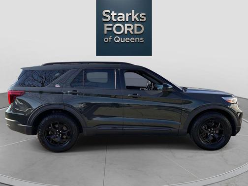 Forged Green Metallic 2023 Ford Explorer Timberline