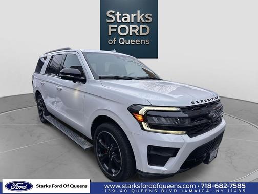 Star White Metallic Tri-Coat 2024 Ford Expedition Limited
