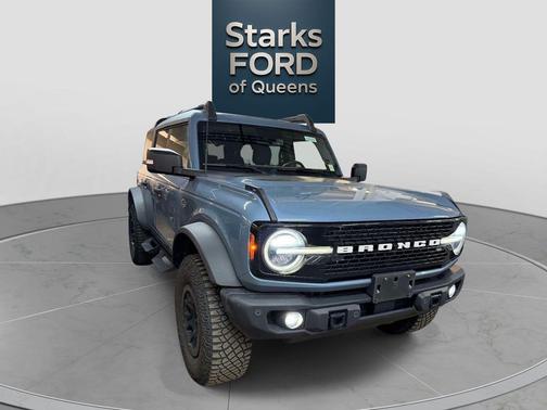 Azure Gray Metallic Tri-Coat 2023 Ford Bronco Wildtrak