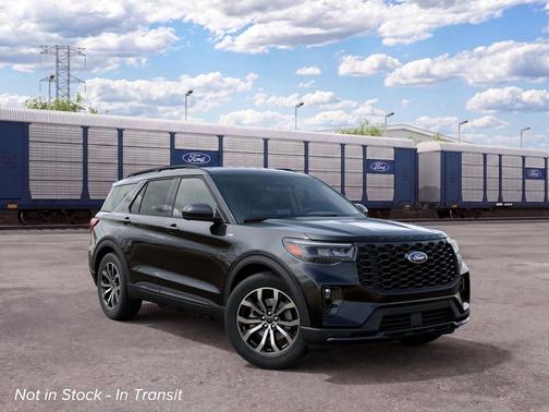 Agate Black Metallic 2027 Ford Explorer ST-Line