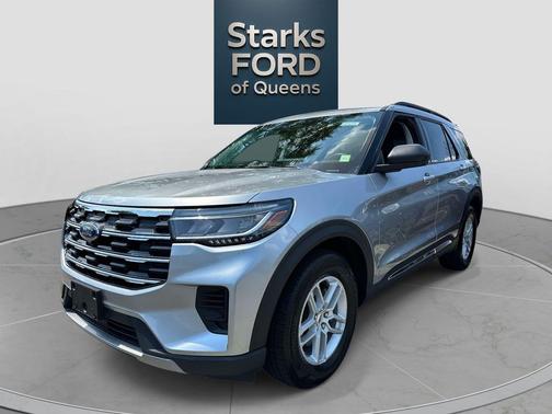 Iconic Silver Metallic 2025 Ford Explorer Active