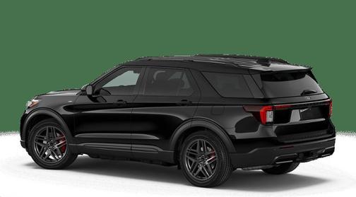 Agate Black Metallic 2026 Ford Explorer ST-Line