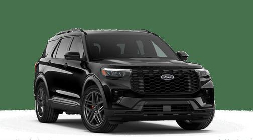 Agate Black Metallic 2026 Ford Explorer ST-Line