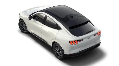 Star White Metallic Tri-Coat 2025 Ford Mustang Mach-E Premium