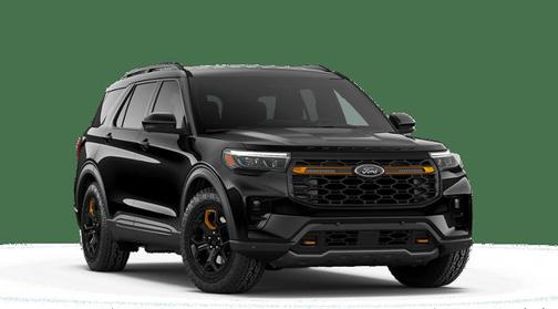 Agate Black Metallic 2026 Ford Explorer Tremor