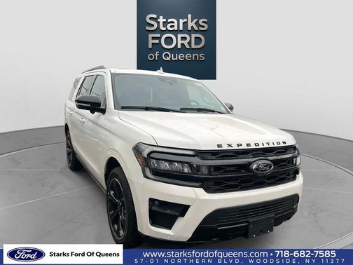 Star White Metallic Tri-Coat 2024 Ford Expedition Limited