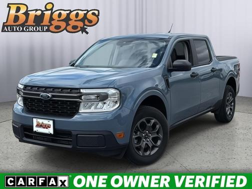 Azure Gray Metallic Tri-Coat 2024 Ford Maverick XLT