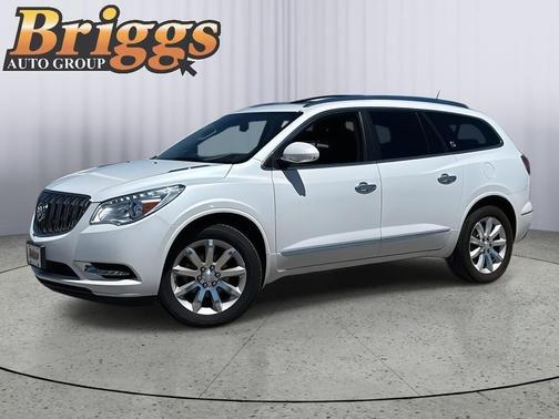 White Frost Tricoat 2017 Buick Enclave Premium