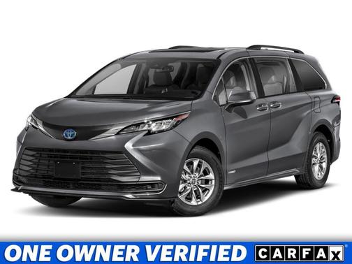 Predawn Gray Mica 2021 Toyota Sienna LE
