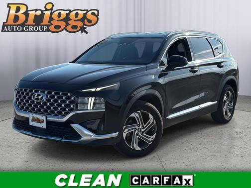 Twilight Black 2021 Hyundai SANTA FE SEL 2.4