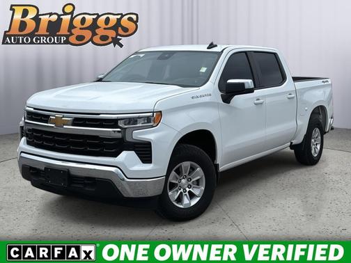 Summit White 2023 Chevrolet Silverado 1500 LT