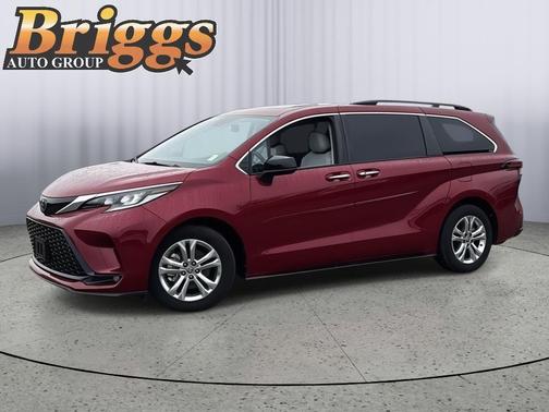 Ruby Flare Pearl 2023 Toyota Sienna XSE 7 Passenger