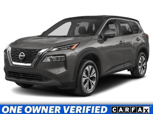 Boulder Gray Pearl And Super Black 2023 Nissan Rogue SV