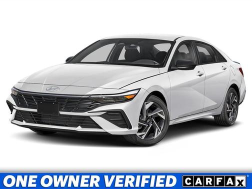 Serenity White 2026 Hyundai ELANTRA Sport