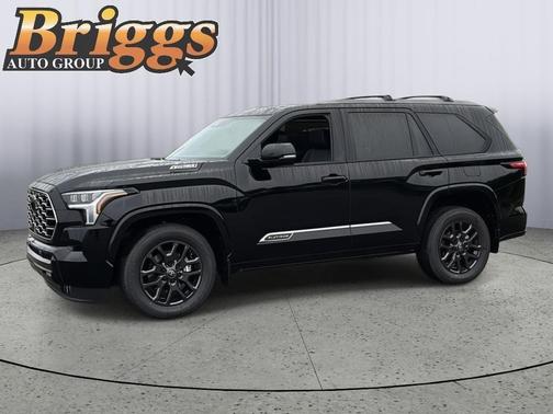 Midnight Black Metallic 2026 Toyota Sequoia Platinum