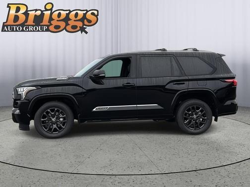 Midnight Black Metallic 2026 Toyota Sequoia Platinum