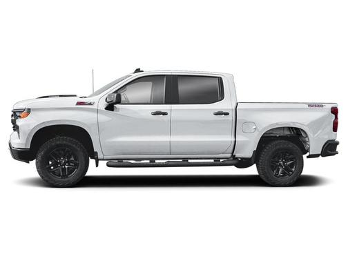 Summit White 2026 Chevrolet Silverado 1500 Custom Trail Boss