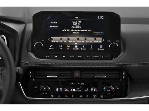 Caspian Blue Metallic/Super Black 2023 Nissan Rogue Platinum