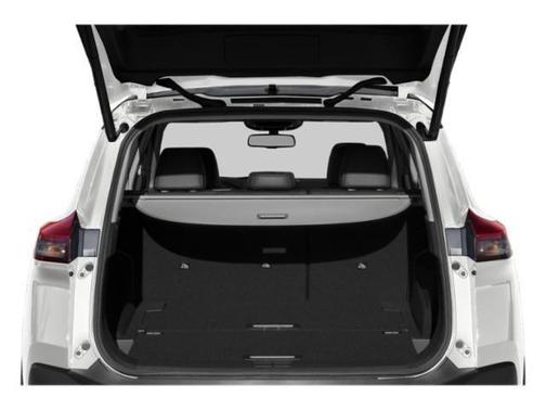 Caspian Blue Metallic/Super Black 2023 Nissan Rogue Platinum