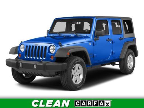 Hydro Blue Pearl Coat 2014 Jeep Wrangler Unlimited Altitude