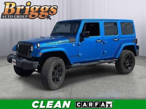 Hydro Blue Pearl Coat 2014 Jeep Wrangler Unlimited Altitude