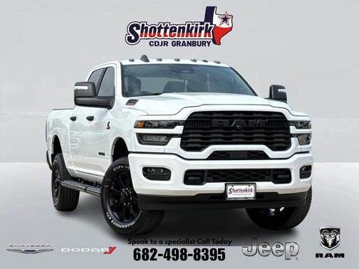 Bright White Clearcoat 2026 RAM 2500 Lone Star Crew Cab 4x4 6'4' Box