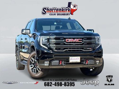 Onyx Black 2023 GMC Sierra 1500 AT4