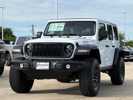 Bright White Clearcoat 2026 Jeep Wrangler Willys