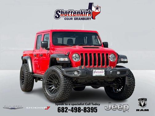 Firecracker Red Clearcoat 2022 Jeep Gladiator Mojave 4x4