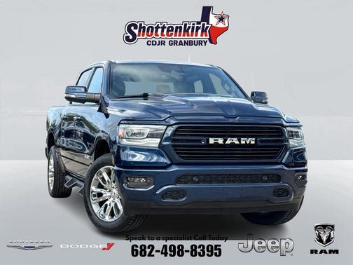 Patriot Blue Pearlcoat 2023 RAM 1500 Laramie