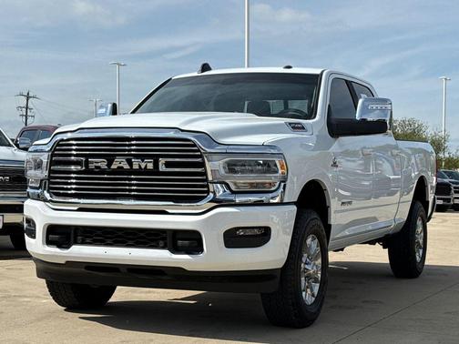 Bright White Clearcoat 2024 RAM 2500 Laramie Crew Cab 4x4 6'4' Box