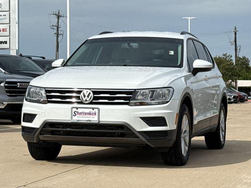 Pure White 2019 Volkswagen Tiguan 2.0T S 4MOTION