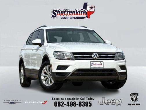 Pure White 2019 Volkswagen Tiguan 2.0T S 4MOTION