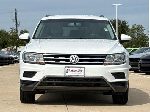 Pure White 2019 Volkswagen Tiguan 2.0T S 4MOTION