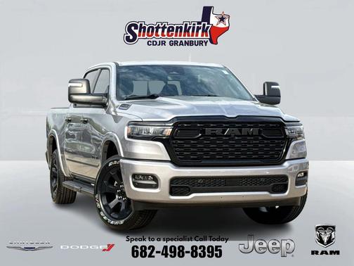 Billet Silver Metallic Clearcoat 2026 RAM 1500 Big Horn/Lone Star