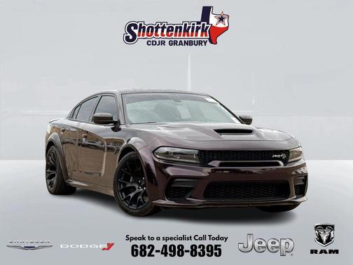 Triple Nickel Clearcoat 2023 Dodge Charger SRT Hellcat Widebody Jailbreak