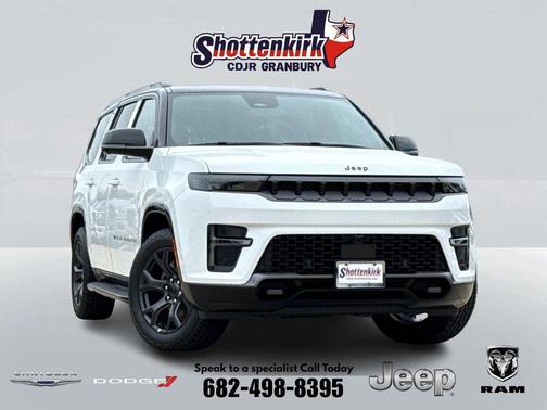 Bright White Clearcoat 2026 Jeep Grand Wagoneer Upland