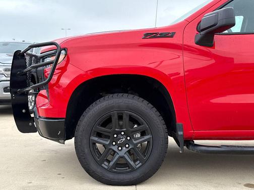 Red Hot 2025 Chevrolet Silverado 1500 Custom Trail Boss