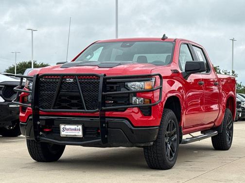 Red Hot 2025 Chevrolet Silverado 1500 Custom Trail Boss