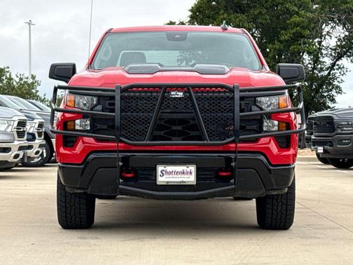 Red Hot 2025 Chevrolet Silverado 1500 Custom Trail Boss