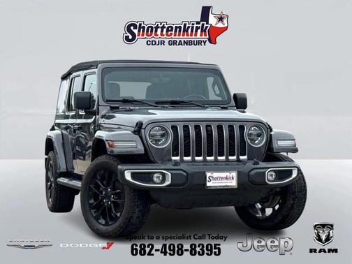 Granite Crystal Metallic Clearcoat 2021 Jeep Wrangler Unlimited 4xe Sahara