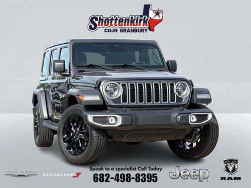 Granite Crystal Metallic Clearcoat 2025 Jeep Wrangler 4xe Sahara