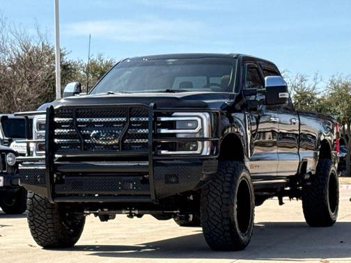 Agate Black Metallic 2024 Ford F-350 Platinum