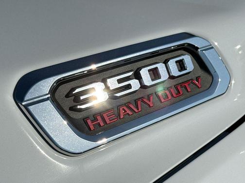 Bright White Clearcoat 2025 RAM 3500 Longhorn