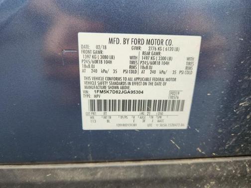 2018 Ford Explorer XLT