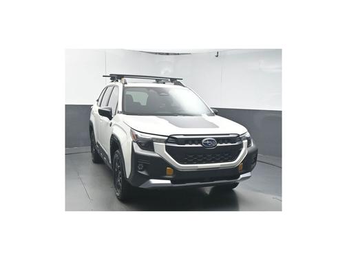 Crystal White Pearl 2026 Subaru Forester Wilderness