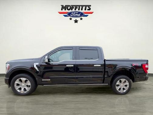 AGATE BLACK METALLIC 2023 Ford F-150 PLATINUM
