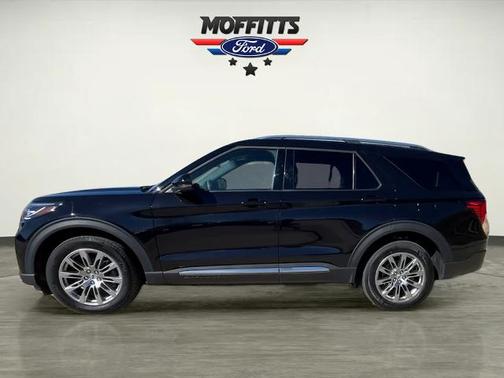 AGATE BLACK METALLIC 2025 Ford Explorer PLATINUM